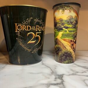 Lord of the Rings 25th Anniversary Popcorn Bucket & Cup Combo